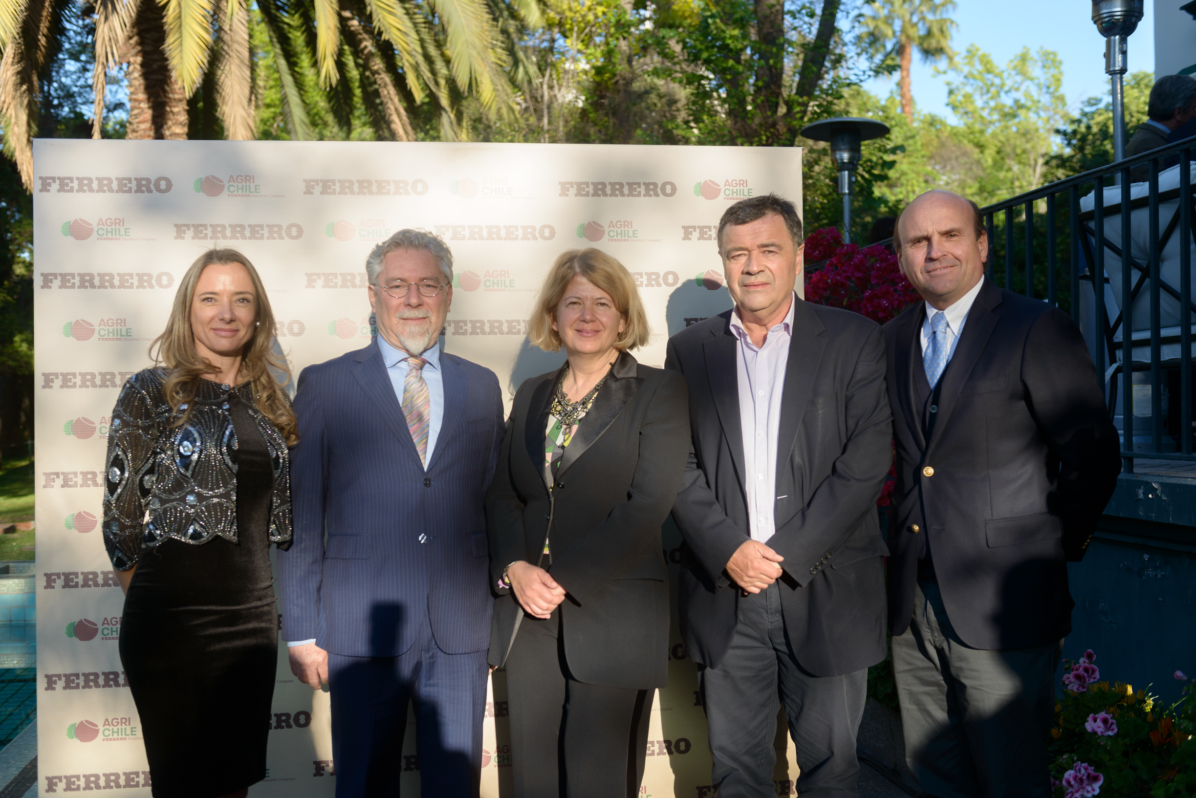 En la embajada de Italia en Chile