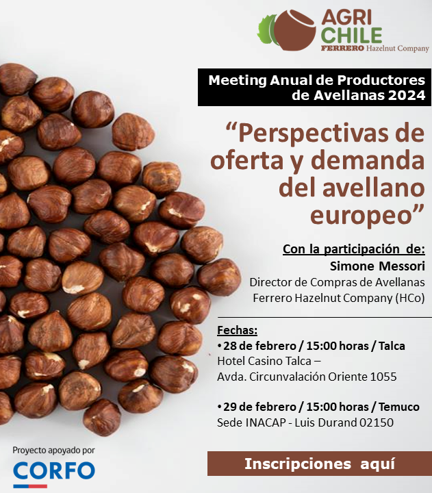 AGRICHILE REALIZARÁ MEETING ANUAL