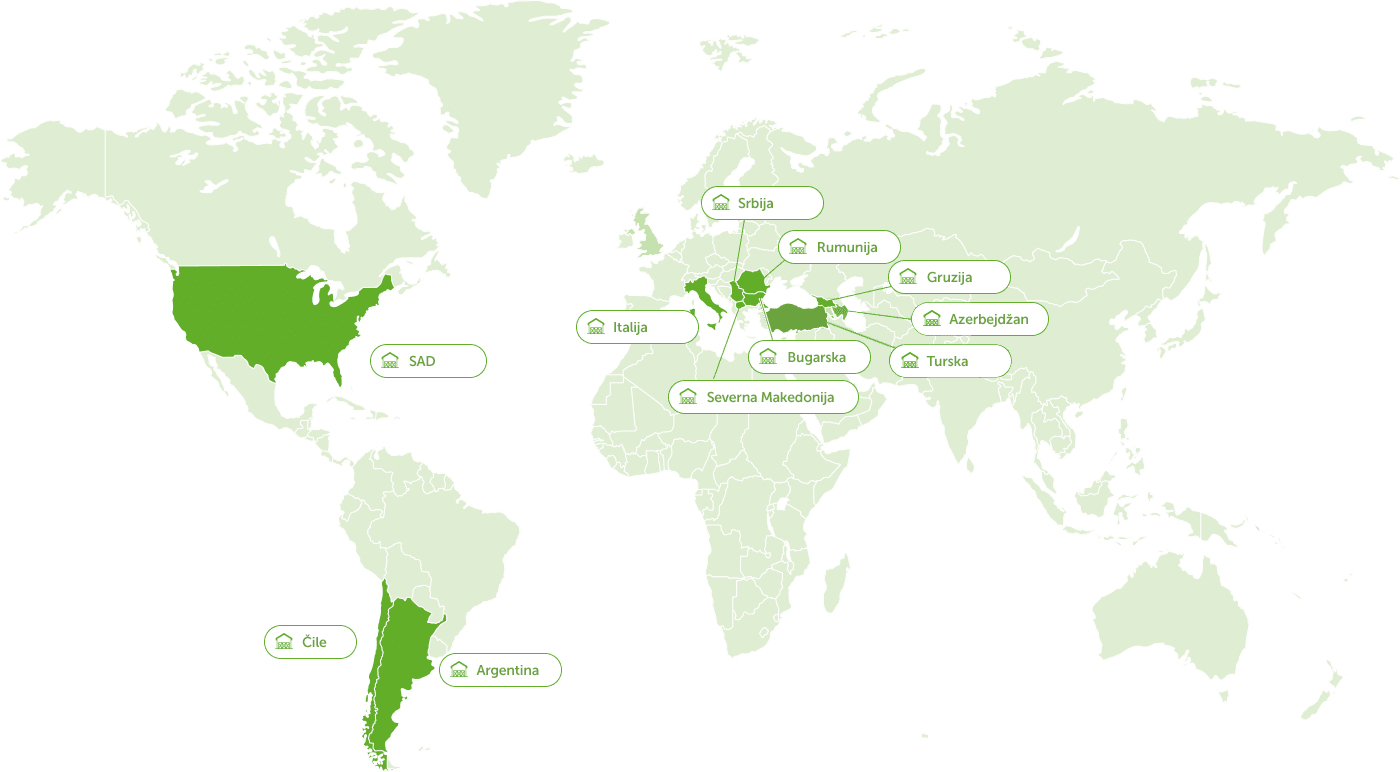 PROGRAMI RAZVOJA PROIZVODNJE LEŠNIKA dekstop map